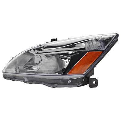 Rareelectrical - Headlight Compatible With 2003-2007 Honda Accord 2.4L 3.0L I4 K24a4/K24a8 J30a4/J30a5 Left Driver - Image 2