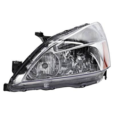 Rareelectrical - Headlight Compatible With 2003-2007 Honda Accord 2.4L 3.0L I4 K24a4/K24a8 J30a4/J30a5 Left Driver - Image 3