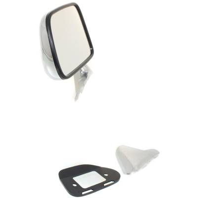 Rareelectrical - Side Mirror Compatible With 1987-1989 Toyota 4Runner Pickup 2.4L 3.0L I4 Left Driver Side 150Hp - Image 3