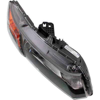 Rareelectrical - Headlight Compatible With 2012 Honda Civic 1.8L 2.4L I4 R18z1 K24z7 Right Passenger Side Halogen - Image 4