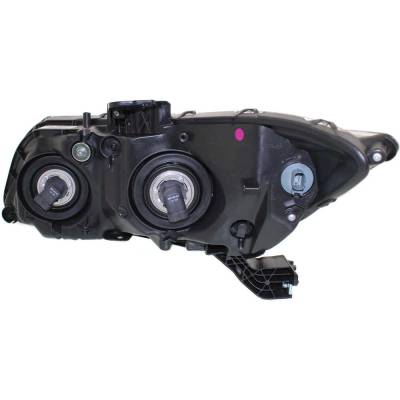 Rareelectrical - Headlight Compatible With 2012 Honda Civic 1.8L 2.4L I4 R18z1 K24z7 Right Passenger Side Halogen - Image 5