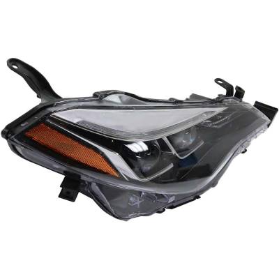 Rareelectrical - Headlight Compatible With 2017-2019 Toyota Corolla 1.8L I4 Right Passenger Side Halogen Rt10010019q - Image 2