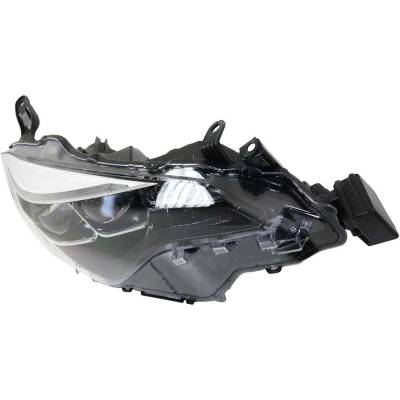 Rareelectrical - Headlight Compatible With 2017-2019 Toyota Corolla 1.8L I4 Right Passenger Side Halogen Rt10010019q - Image 3