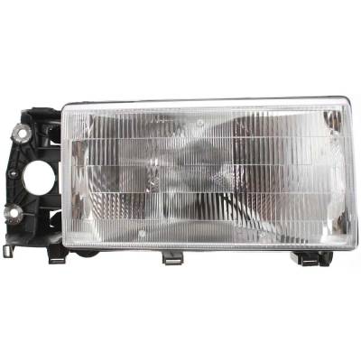 Rareelectrical - New Headlight Compatible With 1990-1995 Volvo 740 940 Right Passenger Side Halogen V100133 - Image 1