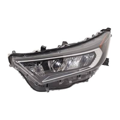 New Headlight Compatible With 2019-2021 Toyota Rav4 2.5L I4 A25a-Fks A25a-Fxs Left Driver Side