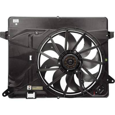 New 404 Mm Cooling Fan Assembly Compatible With Buick Chevrolet Trax Ltz 4 Cyl 1.4L Encore Base 4