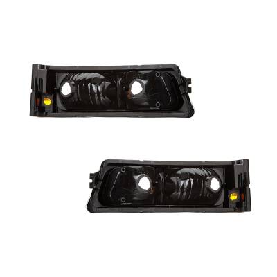 Rareelectrical - New Turn Signal Light Pair Compatible With Chevrolet Silverado 1500 2500 3500 15199557 15199556 - Image 2