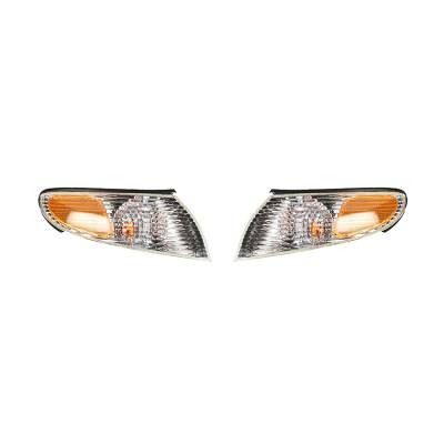 New Pair Of Back Up Lights Compatible With Toyota Solara 1999-2001 To2521159 8161006040 81610-06040