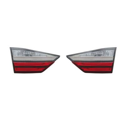 New Inner Tail Light Pair Compatible With Lexus Es350 3.5L 2016 81581-33300 8159133300 8158133300