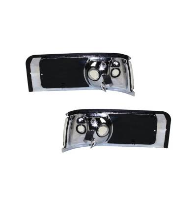 Rareelectrical - New Pair Side Marker Lights Compatible With Lincoln Town Car 95-97 Fo2551132 F5vy15a201a - Image 2