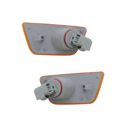 Rareelectrical - New Pair Of Side Marker Light Compatible With Chevrolet Cruze 2011-2015 95186927 95186926 Gm2551198 - Image 2