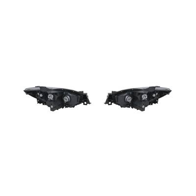 Rareelectrical - New Headlight Pair Fits Mazda Cx-5 Grand Touring 2013-15 Kj01-51-031C Ma2518146 - Image 2