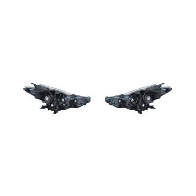 Rareelectrical - New Pair Of Headlight Fits Toyota Prius V 2015 2016 2017 To2519152 81170-47650 - Image 2
