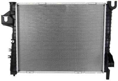 Rareelectrical - Radiator Assembly Compatible With 2002-2003 Dodge Ram 1500 Crew Cab Pickup, Ram 1500 Standard Cab - Image 2