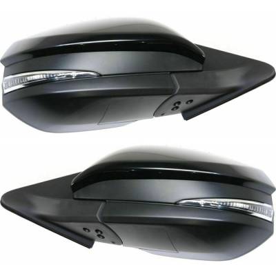 Rareelectrical - New Pair Of Mirror Compatible With Toyota Highlander Xle Hybrid Limited Plus Sport Utility 4-Door - Image 3