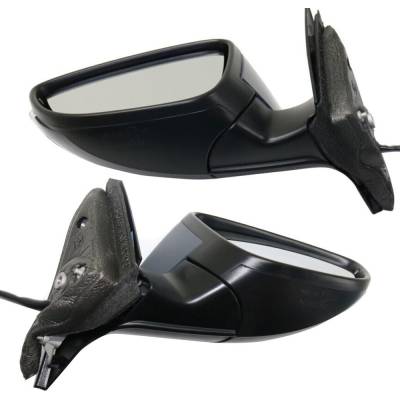 Rareelectrical - New Pair Of Mirror Compatible With Volkswagen Passat Se R-Line Wolfsburg Edition Highline Sel - Image 4