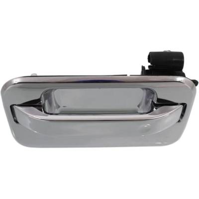 Rareelectrical - Left Rear Exterior Door Handle Compatible With 2004-2022 Ford F-150 Chrome Without Key Hole - Image 4
