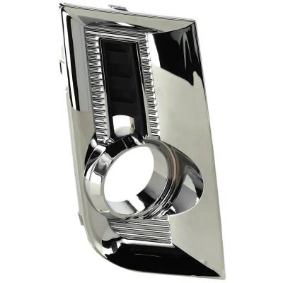 Rareelectrical - New Chrome Fog Light Trim Compatible With Gmc Terrain Sle 4 Cyl 2.4L Terrain Slt 6 Cyl 3.0L Terrain - Image 1