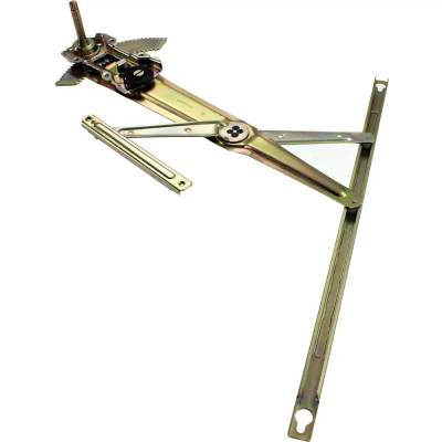 Rareelectrical - New Right Front Hand-Crank Window Regulator Compatible With Honda Civic Dx 4 Cyl 1.6L Civic Cx 4 Cyl - Image 2