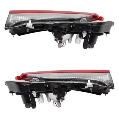 Rareelectrical - Led Tail Light Assembly Right Left Pair Inner Compatible With 2019-2025 Toyota Rav4 Trail Hybrid Le - Image 6