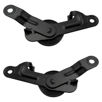 Rareelectrical - New Pair Of Hood Hinge Compatible With Chevrolet Gmc Silverado 3500 Hd Wt 8 Cyl 6.0L Sierra 3500 Hd - Image 3