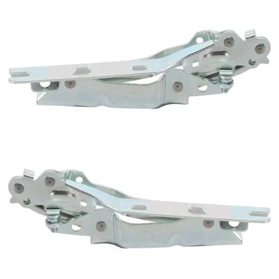 New Pair Of Hood Hinge Compatible With Volkswagen Jetta Se 4 Cyl 1.8L Rabbit 2.5 5 Cyl 2.5L
