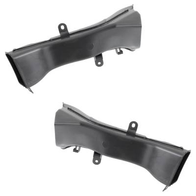 Rareelectrical - New Pair Of Air Intake Duct Compatible With Bmw 330I Gt Xdrive Base 4 Cyl 2.0L 335I Gt Xdrive Base 6 - Image 3