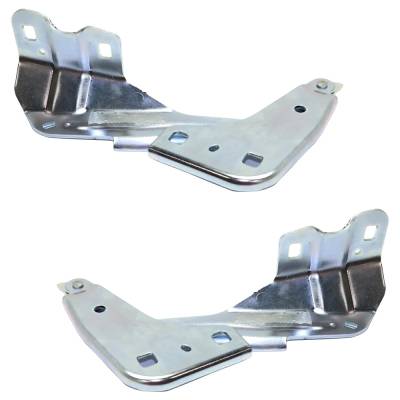 Rareelectrical - New Pair Of Hood Hinge Compatible With Ford Edge St-Line 4 Cyl 2.0L Edge Se 4 Cyl 2.0L 2015-2024 By - Image 1