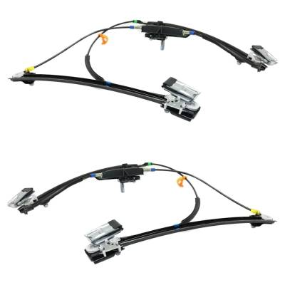 Rareelectrical - New Front Left And Front Right Window Regulator Compatible With Volkswagen Jetta Trek 4 Cyl 2.0L - Image 3
