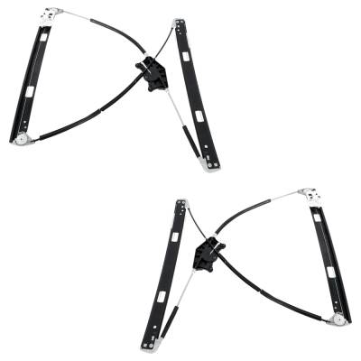 Rareelectrical - New Front Left And Front Right Window Regulator Compatible With Audi Q7 Progressiv 6 Cyl 3.0L - Image 4