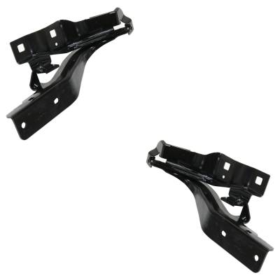 Rareelectrical - New Pair Of Hood Hinge Compatible With Nissan Maxima Sv 6 Cyl 3.5L Maxima Platinum 6 Cyl 3.5L - Image 3