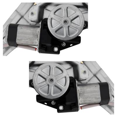 Rareelectrical - New Rear Left And Rear Right Window Regulator Compatible With Toyota Yaris Base Yaris S 2007-2012 By - Image 7