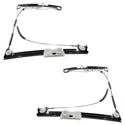 Rareelectrical - New OEM Replacement Front Left And Front Right Window Regulator Compatible With Mini Cooper Base - Image 3