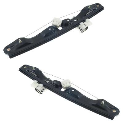 Rareelectrical - New Rear Left And Rear Right Window Regulator Compatible With Bmw 330I Base 4 Cyl 2.0L 328I Xdrive - Image 2