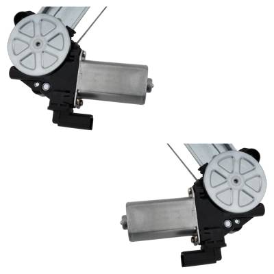 Rareelectrical - New Front Left And Front Right Window Regulator Compatible With Honda Fit Se 4 Cyl 1.5L Fit Ex 4 Cyl - Image 7