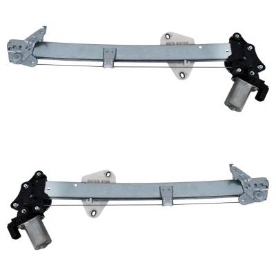 Rareelectrical - New Front Left And Front Right Window Regulator Compatible With Honda Fit Sport 4 Cyl 1.5L Fit Dx 4 - Image 4