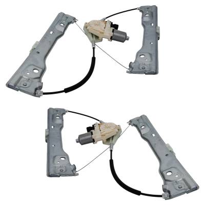 Rareelectrical - New Front Left And Front Right Window Regulator Compatible With Dodge Jeep Grand Cherokee Overland 6 - Image 7
