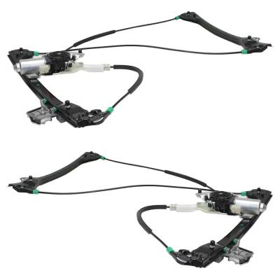 Rareelectrical - New Front Left And Front Right Window Regulator Compatible With Bmw M3 Base 6 Cyl 3.2L 323Ci Base 6 - Image 2