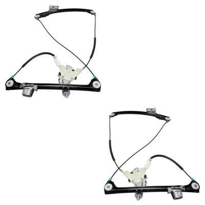 Rareelectrical - New Front Left And Front Right Window Regulator Compatible With Bmw 325Ci Base 6 Cyl 2.5L 330Ci Base - Image 5