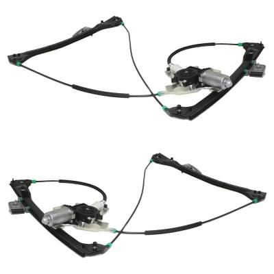 Rareelectrical - New Front Left And Front Right Window Regulator Compatible With Bmw 328Ci Base 6 Cyl 2.8L 330Ci Base - Image 3