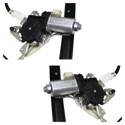 Rareelectrical - New Front Left And Front Right Window Regulator Compatible With Bmw 328Ci Base 6 Cyl 2.8L 330Ci Base - Image 7