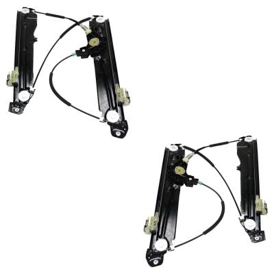 Rareelectrical - New Front Left And Front Right Window Regulator Compatible With Bmw 528I Base 4 Cyl 2.0L 535I Base 6 - Image 5