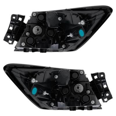 Rareelectrical - New Pair Of Outer Tail Light Compatible With Honda Civic Ex-L 4 Cyl 1.5L Civic Sport 4 Cyl 2.0L - Image 3