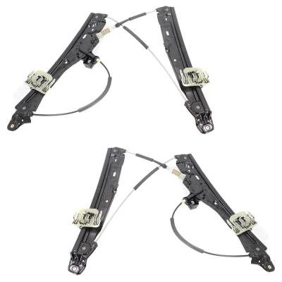 Rareelectrical - New Front Left And Front Right Window Regulator Compatible With Bmw Activehybrid 7 Base 740I Base - Image 5