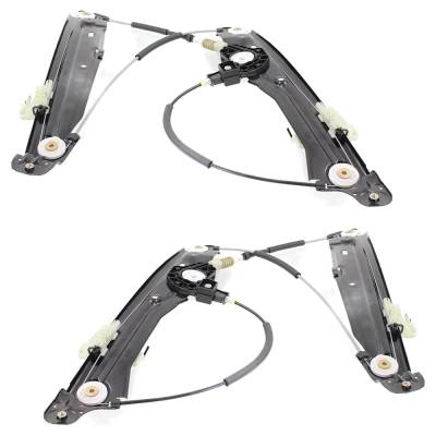 Rareelectrical - New Front Left And Front Right Window Regulator Compatible With Bmw Activehybrid 7 Base 740Li Xdrive - Image 4