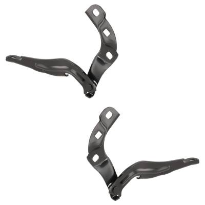 Rareelectrical - New Pair Of Hood Hinge Compatible With Gmc Acadia Sle 4 Cyl 2.5L Acadia At4 6 Cyl 3.6L 2017-2023 By - Image 2