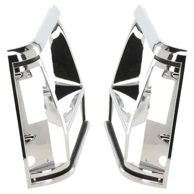 Rareelectrical - New Pair Of Headlight Door Compatible With Jeep Cherokee Base 6 Cyl 4.0L Comanche Base 6 Cyl 4.0L - Image 8