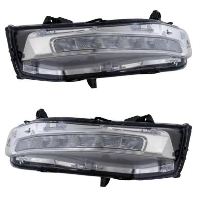 Rareelectrical - New Pair Of Parking Light Compatible With Ford Mustang Bullitt 8 Cyl 5.0L Mustang Gt Premium 8 Cyl - Image 3