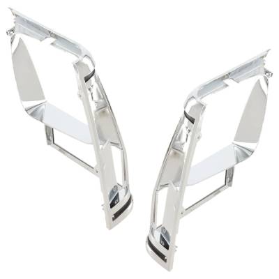 Rareelectrical - New Pair Of Headlight Door Compatible With Jeep Comanche Eliminator 6 Cyl 4.0L Cherokee Se 4 Cyl - Image 7