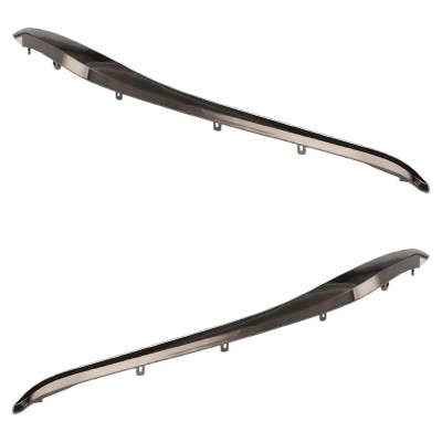 Rareelectrical - New Pair Of Grille Trim Compatible With Toyota Venza Le 4 Cyl 2.5L Venza Xle 4 Cyl 2.5L 2023-2024 By - Image 2